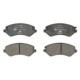 Set placute frana fata ATE cu tampon de amortizare pentru CHRYSLER VOYAGER IV, JEEP CHEROKEE 2.4-3.8 02.00-12.08