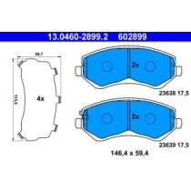 Set placute frana,frana disc ATE