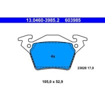 Set placute frana,frana disc ATE