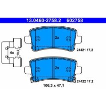 Set placute frana,frana disc ATE