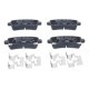 Set placute frana spate ATE OPEL INSIGNIA A 1.4-2.0D 07.08-03.17 cu suplimente, inaltime 47.1 mm, latime 106.3 mm, grosime 17.2 mm