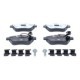 Set placute frana fata ATE cu suplimente si suruburi de ghidare etrier pentru ALFA ROMEO MITO, CITROEN E-MEHARI, FIAT 500