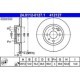 Disc frana ATE Fata Dreapta/Stanga ALFA ROMEO 145 146 155 FIAT 500 500 C BRAVA BRAVO I MAREA PANDA PUNTO TEMPRA TIPO LANCIA DEDRA DELTA II