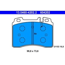 Set placute frana,frana disc ATE