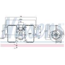 Ventilator, habitaclu NISSENS