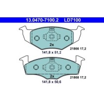 Set placute frana,frana disc ATE