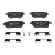 Set placute frana fata ATE cu suplimente si suruburi de ghidare etrier, pentru MERCEDES CITAN MIXTO, CITAN, CITAN/MINIVAN 1.2-Electric