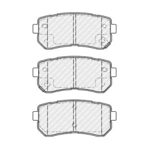 Set placute frana,frana disc FERODO