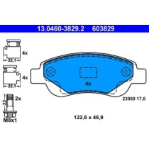 Set placute frana,frana disc ATE