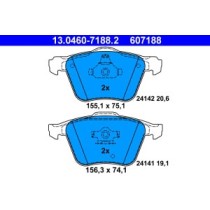 Set placute frana,frana disc ATE