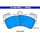 Set placute frana fata ATE pentru MERCEDES G (W463), CHEVROLET CORVETTE, PORSCHE CAYENNE, VW TOUAREG 99.4 mm, 190.0 mm, 16.6 mm