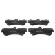 Set placute frana fata ATE pentru MERCEDES G (W463), CHEVROLET CORVETTE, PORSCHE CAYENNE, VW TOUAREG 99.4 mm, 190.0 mm, 16.6 mm