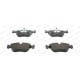 Set placute frana fata FERODO pentru VOLVO 850, C70 I, S70, V70 I, XC70 I 2.0-2.5D 06.91-10.05, dimensiuni: 58.0 mm x 156.0 mm x 19.3 mm