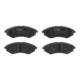 Set placute frana fata TRW MOTO pentru CHEVROLET AVEO KALOS DAEWOO KALOS 1.2-1.6, inaltime 49.0 mm, latime 133.2 mm, grosime 17.8 mm