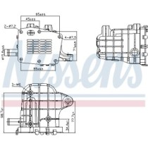Radiator, recirculare gaze de esapament NISSENS