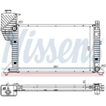 Radiator, racire motor NISSENS