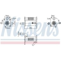 Radiator, recirculare gaze de esapament NISSENS