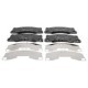 Set placute frana fata ATE cu suplimente pentru PORSCHE CAYENNE, MACAN, PANAMERA; VW TOUAREG 2.0-6.0 09.02-