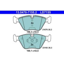 Set placute frana,frana disc ATE