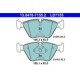 Set placute frana ceramica fata ATE pentru BMW 3 (E46), X3 (E83), Z4 (E85), Z4 (E86), MG MG ZT, MG ZT-T 2.0-4.6 10.99-12.11