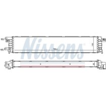 Intercooler, compresor NISSENS