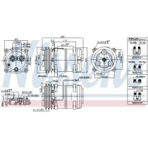 Compresor, climatizare NISSENS