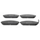 Set placute frana fata ATE pentru NISSAN PATROL GR V 2.8D-4.8 06.97, inaltime 61.4 mm, latime 165.8 mm, grosime 18.8 mm