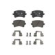 Set placute frana Spate ATE pentru SKODA OCTAVIA III, VW CC B7, GOLF VI, PASSAT B6/B7, dimensiuni 56.4mm x 105.2mm x 16.9mm