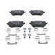 Set placute frana Spate ATE pentru SKODA OCTAVIA III, VW CC B7, GOLF VI, PASSAT B6/B7, dimensiuni 56.4mm x 105.2mm x 16.9mm