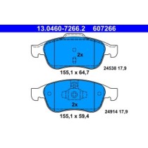 Set placute frana,frana disc ATE