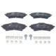 Set placute frana disc ATE ceramica Fata cu suplimente suruburi ghidare etrier CITROEN BERLINGO OPEL ASTRA L 1.2-Electric 09.13