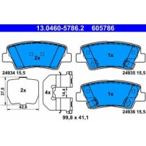 Set placute frana,frana disc ATE