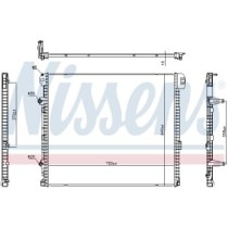 Radiator, racire motor NISSENS