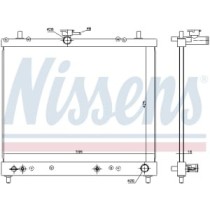 Radiator, racire motor NISSENS