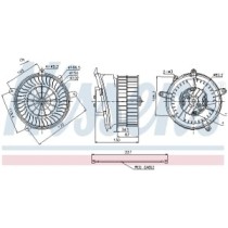 Ventilator, habitaclu NISSENS