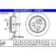 Disc frana ATE Spate Dreapta/Stanga PEUGEOT 607 2.0-3.0 185.0 mm interior 290.0 mm exterior 51.0 mm inaltime 10.0 mm grosime