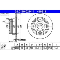 Disc frana ATE