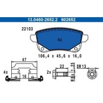 Set placute frana,frana disc ATE