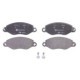 Set placute frana fata ATE pentru FORD TRANSIT, TRANSIT TOURNEO 2.0D-2.4D 08.00-05.06, inaltime 63.9 mm, latime 168.3 mm, grosime 18.7 mm