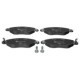 Set placute frana fata ATE pentru FORD TRANSIT, TRANSIT TOURNEO 2.0D-2.4D 08.00-05.06, inaltime 63.9 mm, latime 168.3 mm, grosime 18.7 mm