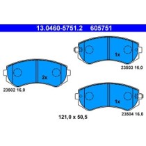 Set placute frana,frana disc ATE