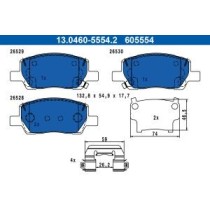 Set placute frana,frana disc ATE