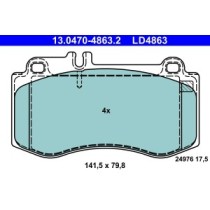 Set placute frana,frana disc ATE