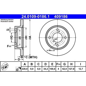 Disc frana ATE