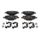 Set placute frana fata ATE pentru FIAT 500X, JEEP COMPASS, RENEGADE 1.0-2.4, inaltime 63.3 mm, latime 140.8 mm, grosime 20.4 mm