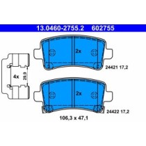 Set placute frana,frana disc ATE