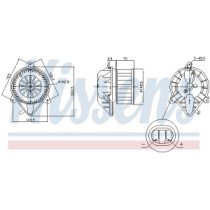 Ventilator, habitaclu NISSENS