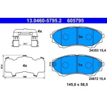 Set placute frana,frana disc ATE