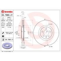 Disc frana BREMBO