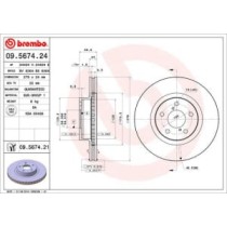 Disc frana BREMBO